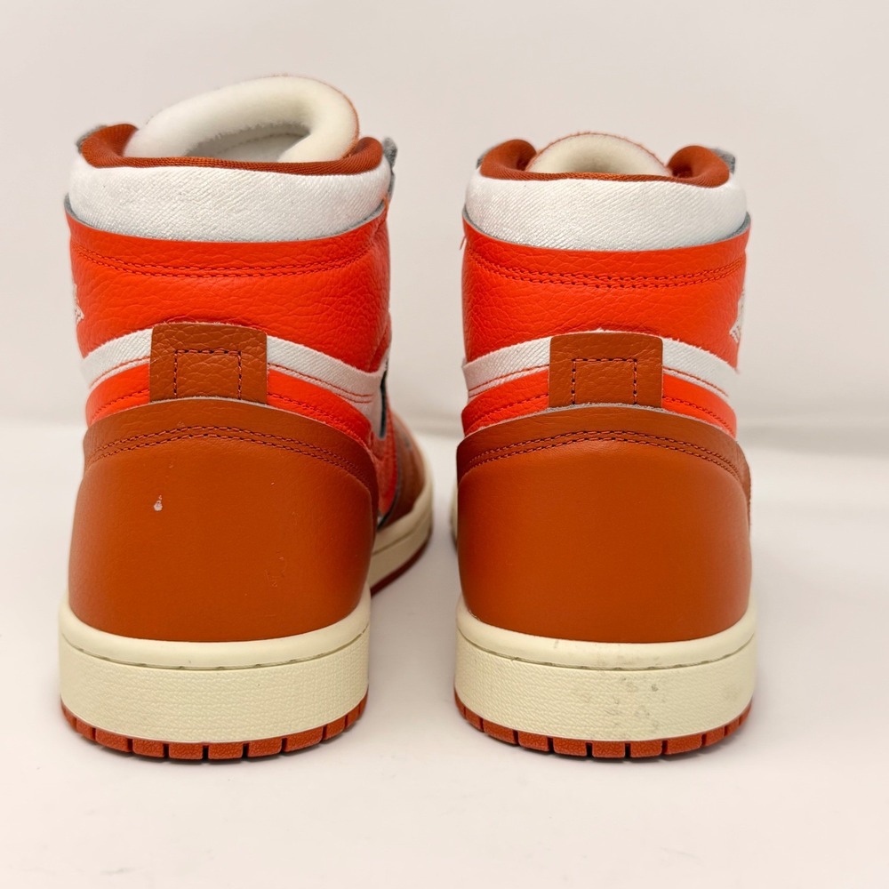 Air Jordan 1 MM High Safety Orange FB9893-800 Men's Sz 9.5 Pre-Owned AJ1 - Picture 8 of 16